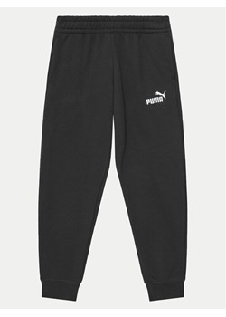 Puma Spodnie dresowe Ess No. 1 Logo 684914 Czarny Regular Fit ze sklepu MODIVO w kategorii Spodnie chłopięce - zdjęcie 182604711