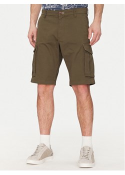 Gant Szorty materiałowe 205069 Khaki Relaxed Fit ze sklepu MODIVO w kategorii Spodenki męskie - zdjęcie 182604713