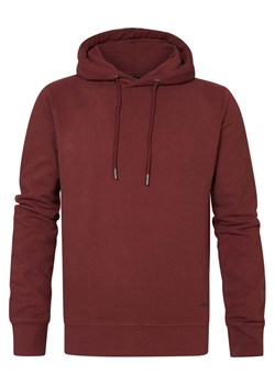 Petrol Industries Bluza M-3030-SWH003 Bordowy Regular Fit ze sklepu MODIVO w kategorii Bluzy męskie - zdjęcie 182604753
