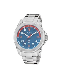 Nautica Zegarek NAPTBS206 Srebrny ze sklepu MODIVO w kategorii Zegarki - zdjęcie 182604823