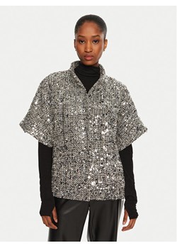 Bruuns Bazaar Marynarka Carly BBW4046 Srebrny Regular Fit ze sklepu MODIVO w kategorii Marynarki damskie - zdjęcie 182604911