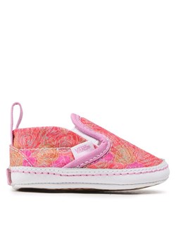 Vans Tenisówki Slip-On V Crib VN0A2XSLPT51 Różowy ze sklepu MODIVO w kategorii Buciki niemowlęce - zdjęcie 182604921