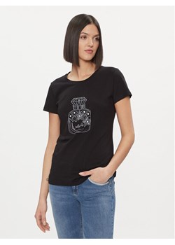 Liu Jo T-Shirt WA4034 JS923 Czarny Regular Fit ze sklepu MODIVO w kategorii Bluzki damskie - zdjęcie 182605084