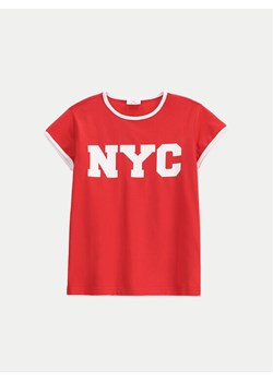 Coccodrillo T-Shirt WC5143230VGA Czerwony Regular Fit ze sklepu MODIVO w kategorii Bluzki dziewczęce - zdjęcie 182605102