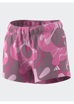 adidas Szorty sportowe IJ9589 Różowy Regular Fit ze sklepu MODIVO w kategorii Spodenki dziewczęce - zdjęcie 182605131