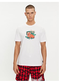 Puma T-Shirt Graphics Spritz 625414 Biały Regular Fit ze sklepu MODIVO w kategorii T-shirty męskie - zdjęcie 182605191