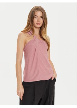 Motivi Top G242W003241N Różowy Slim Fit ze sklepu MODIVO w kategorii Bluzki damskie - zdjęcie 182605213