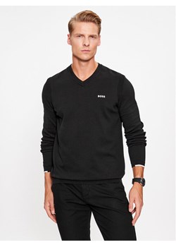 Boss Sweter Ever-X_VN 50498538 Czarny Regular Fit ze sklepu MODIVO w kategorii Swetry męskie - zdjęcie 182605320