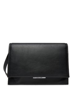 Calvin Klein Torebka Ck Linear Shoulder Bag K60K612158 Czarny ze sklepu MODIVO w kategorii Listonoszki - zdjęcie 182605422