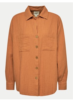Billabong Koszula Swell ABJWT00487 Brązowy Relaxed Fit ze sklepu MODIVO w kategorii Koszule damskie - zdjęcie 182605442