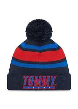 Tommy Jeans Czapka Heritage Stadium AM0AM10582 Granatowy ze sklepu MODIVO w kategorii Czapki zimowe męskie - zdjęcie 182605454