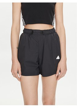 adidas Szorty sportowe Future Icons 3-Stripes IP1568 Czarny Loose Fit ze sklepu MODIVO w kategorii Szorty - zdjęcie 182605522