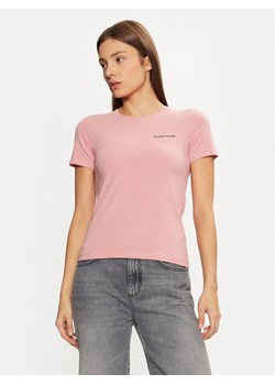 Guess T-Shirt W4YI02 J1314 Różowy Regular Fit ze sklepu MODIVO w kategorii Bluzki damskie - zdjęcie 182605531