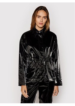Remain Kurtka z imitacji skóry Ruth RM409 Czarny Regular Fit ze sklepu MODIVO w kategorii Kurtki damskie - zdjęcie 182605544