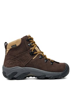 Keen Trekkingi Pyrenees Waterproof Hiking Boot 1029722 Brązowy ze sklepu MODIVO w kategorii Buty trekkingowe damskie - zdjęcie 182605581