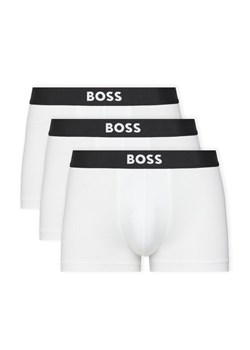 BOSS Komplet 3 par bokserek Trunk 3P Boss One 50544263 Biały ze sklepu MODIVO w kategorii Majtki męskie - zdjęcie 182605593
