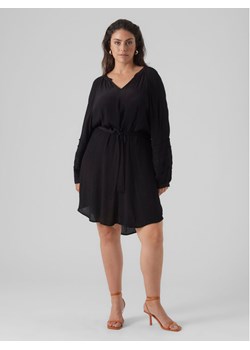 Vero Moda Curve Sukienka codzienna 10297334 Czarny Regular Fit ze sklepu MODIVO w kategorii Sukienki - zdjęcie 182605632