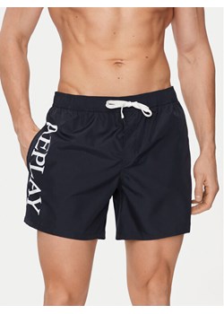 Replay Szorty kąpielowe LM1119.000.82972 Niebieski Regular Fit ze sklepu MODIVO w kategorii Kąpielówki - zdjęcie 182605651