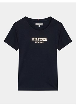 Tommy Hilfiger T-Shirt Monotype KG0KG07715 D Granatowy Regular Fit ze sklepu MODIVO w kategorii T-shirty chłopięce - zdjęcie 182605693