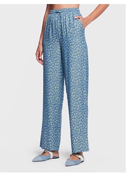 Silvian Heach Spodnie materiałowe GPP23483PA Niebieski Relaxed Fit ze sklepu MODIVO w kategorii Spodnie damskie - zdjęcie 182605743