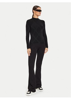 Hugo Sweter Sater 50518323 Czarny Slim Fit ze sklepu MODIVO w kategorii Swetry damskie - zdjęcie 182605744