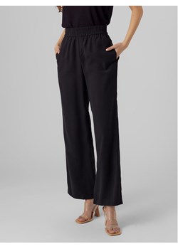 Vero Moda Spodnie materiałowe Carmen 10278926 Czarny Wide Leg ze sklepu MODIVO w kategorii Spodnie damskie - zdjęcie 182605773