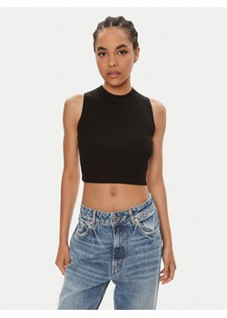 Hugo Top Sepinn 50514314 Czarny Slim Fit ze sklepu MODIVO w kategorii Bluzki damskie - zdjęcie 182605850