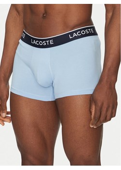 Lacoste Komplet 3 par bokserek 5H1300 Niebieski ze sklepu MODIVO w kategorii Majtki męskie - zdjęcie 182605911