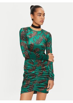 Just Cavalli Sukienka codzienna 77PAO920 Zielony Slim Fit ze sklepu MODIVO w kategorii Sukienki - zdjęcie 182605913