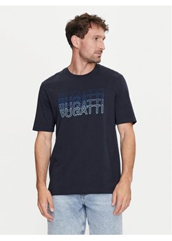 Bugatti T-Shirt 8350 55042A Granatowy Modern Fit ze sklepu MODIVO w kategorii T-shirty męskie - zdjęcie 182605963
