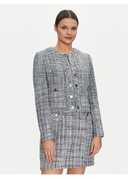 Guess Marynarka W5GL26 WH7I0 Szary Regular Fit ze sklepu MODIVO w kategorii Marynarki damskie - zdjęcie 182605993