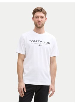 Tom Tailor T-Shirt 1045773 Biały Regular Fit ze sklepu MODIVO w kategorii T-shirty męskie - zdjęcie 182606081