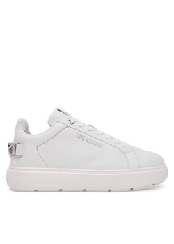LOVE MOSCHINO Sneakersy JA15394G1MIA0100 Biały ze sklepu MODIVO w kategorii Buty sportowe damskie - zdjęcie 182606083