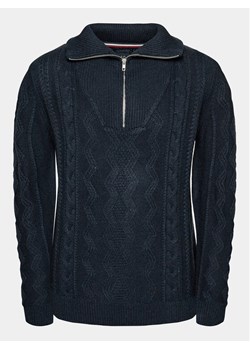 Lindbergh Sweter 30-827082 Granatowy Relaxed Fit ze sklepu MODIVO w kategorii Swetry męskie - zdjęcie 182606271