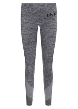 DKNY Sport Legginsy DP8P1765 Szary Slim Fit ze sklepu MODIVO w kategorii Spodnie damskie - zdjęcie 182606294