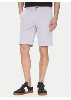 BOSS Szorty materiałowe Chino-Slim-Shorts 50536723 Fioletowy Regular Fit ze sklepu MODIVO w kategorii Spodenki męskie - zdjęcie 182606362