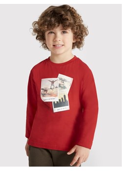 Mayoral Bluzka 4022 Czerwony Regular Fit ze sklepu MODIVO w kategorii T-shirty chłopięce - zdjęcie 182606500