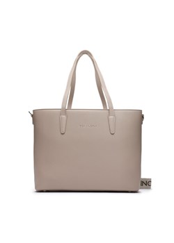 Valentino Torebka Zero VBS7B301 Beżowy ze sklepu MODIVO w kategorii Torby Shopper bag - zdjęcie 182606653