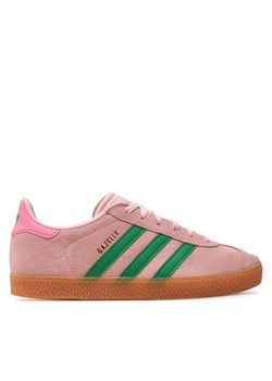 adidas Sneakersy Gazelle J JP7128 Różowy ze sklepu MODIVO w kategorii Buty sportowe dziecięce - zdjęcie 182606774