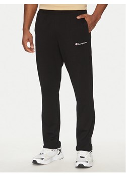 Champion Spodnie dresowe 220305 Czarny Straight Fit ze sklepu MODIVO w kategorii Spodnie męskie - zdjęcie 182606843