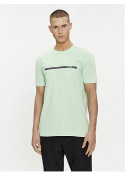 Boss T-Shirt 50513010 Zielony Regular Fit ze sklepu MODIVO w kategorii T-shirty męskie - zdjęcie 182606874
