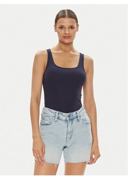 Gap Top 418366-08 Granatowy Regular Fit ze sklepu MODIVO w kategorii Bluzki damskie - zdjęcie 182606941