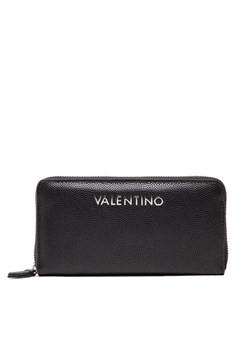 Valentino Duży Portfel Damski Divina VPS1R4155G Czarny ze sklepu MODIVO w kategorii Portfele damskie - zdjęcie 182607203