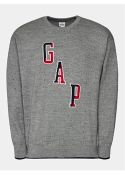 Gap Sweter 724378-01 Szary Regular Fit ze sklepu MODIVO w kategorii Swetry męskie - zdjęcie 182607304