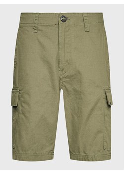 Volcom Szorty materiałowe March A0912302 Zielony Regular Fit ze sklepu MODIVO w kategorii Spodenki męskie - zdjęcie 182607323