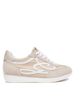 Guess Sneakersy FLPSKR SUE12 Beżowy ze sklepu MODIVO w kategorii Buty sportowe damskie - zdjęcie 182607361