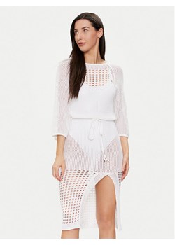 Melissa Odabash Sukienka plażowa Brooke Biały Regular Fit - id: 0000303700492 - marki MODIVO - 182607500 Melissa Odabash Sukienka plażowa Brooke Biały Regular Fit ze sklepu MODIVO w kategorii Odzież plażowa - zdjęcie 182607500