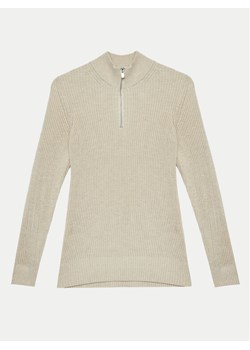 Jack&Jones Junior Sweter Blailam 12272407 Beżowy Regular Fit ze sklepu MODIVO w kategorii Swetry dziewczęce - zdjęcie 182607523