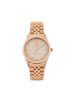 U.S. Polo Assn. Zegarek USP8368RG Złoty ze sklepu MODIVO w kategorii Zegarki - zdjęcie 182607542