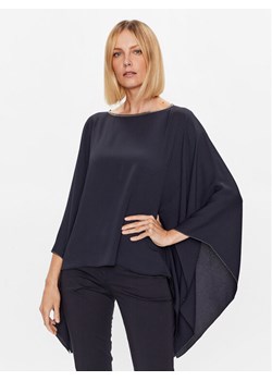 Fabiana Filippi Bluzka TPD273W313 Granatowy Regular Fit ze sklepu MODIVO w kategorii Bluzki damskie - zdjęcie 182607560